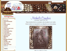 Tablet Screenshot of nicholscandies.com